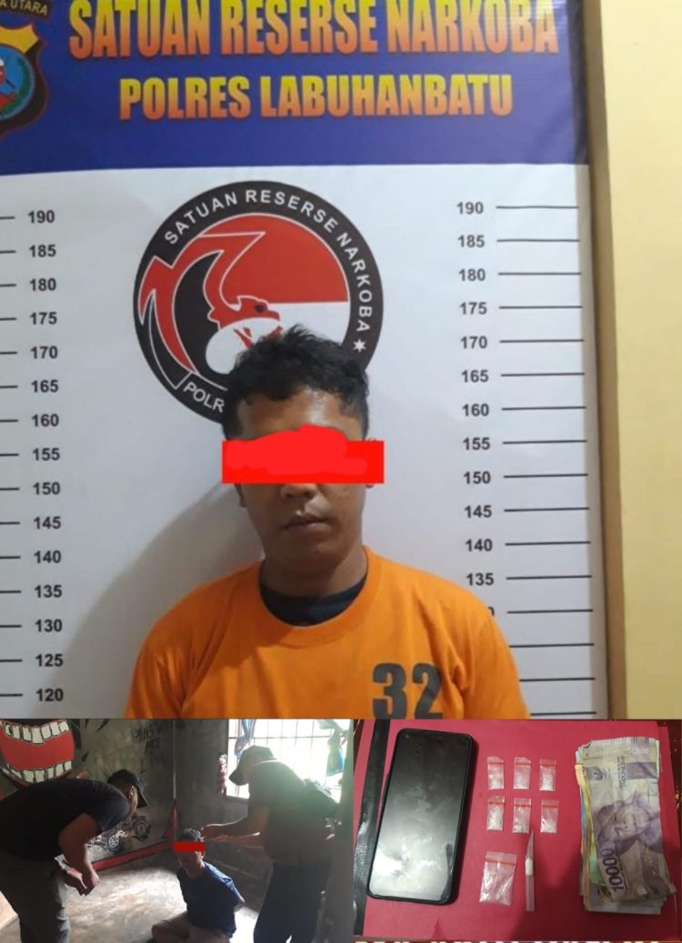 Pelaku TS.T Alias T, 27 tahun, warga Komplek Rumah Sakit Aek Nabara Desa. Emplasmen Aek Nabara Kec.Bilah Hulu Kab. Labuhanbatu