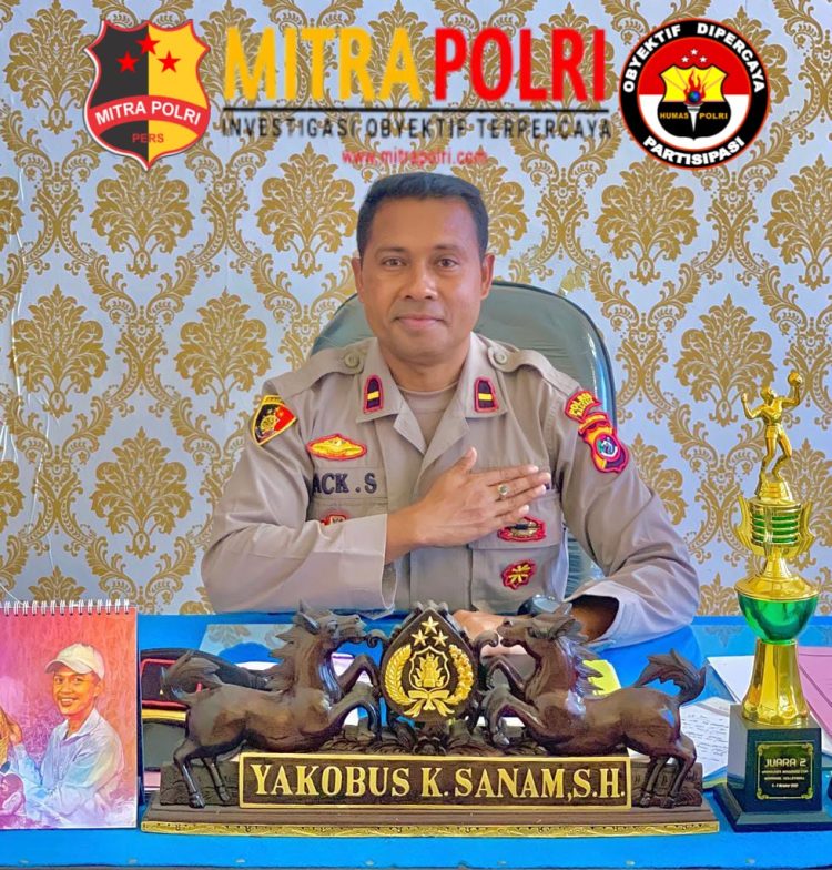Kapolsek Mauponggo, IPDA. YAKOBUS K. SANAM, S.H