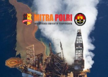 Ket. Gambar: Tumpahan Minyak di Laut Timor pada 2009 silam