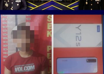 AN (27 tahun) asal Desa Air Itam Kecamatan Penukal Abab Kabupaten Penukal Abab Lematang Ilir Provinsi Sumatera Selatan Diringkus Team Serigala Unit Reskrim Polsek Penukal Abab Polres PALI.