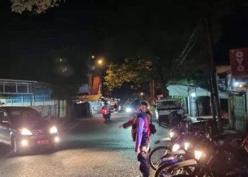 Satuan Samapta Polresta Manado tingkatkan Patroli Presisi di Wilayah Hukum Polresta Manado, Senin (20/03/2023)