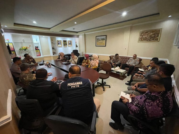 Direktorat Samapta Polda Sumsel menggelar rapat koordinasi instansi, terkait dengan penanggulangan penyakit masyarakat di bulan suci Ramadhan 1444 H/2023