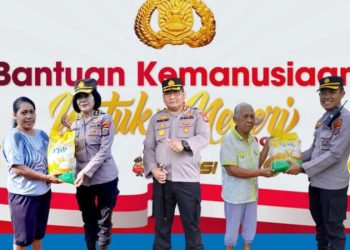 Polresta Manado melakukan kegiatan bantuan sosial (Bansos), salah satunya melalui program Polri Berbagi