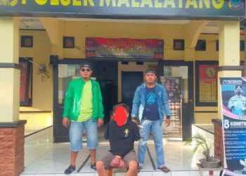 Tim Opsnal Polsek Malalayang berhasil mengamankan pelaku berinisial DR (17) penganiayaan yang viral di medsos