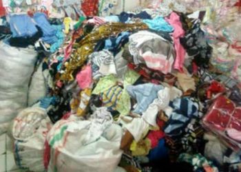 Pakaian bekas (ilustrasi)