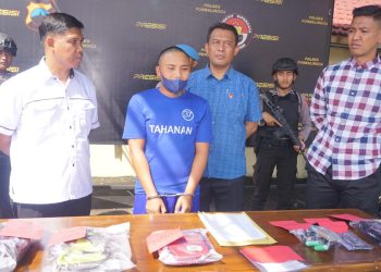 Satreskrim Polres Purbalingga berhasil mengungkap kasus pencurian yang terjadi di komplek pembangunan Kampus 2 Universitas Islam Negeri Prof KH Saifuddin Zuhri (UIN Saizu)