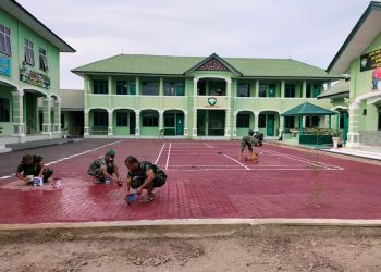 Para Perwira staf, Bintara dan Tamtama Kodim 0103/Aceh Utara saling berjibaku membersihkan sektor dalam dan luar meliputi pengecatan bangunan, memperbaiki lapangan apel, pembersihan parit, dan pembuatan Joglo Silahturahmi, renovasi Gapura dan Pagar serta renovasi Rumah Ibadah