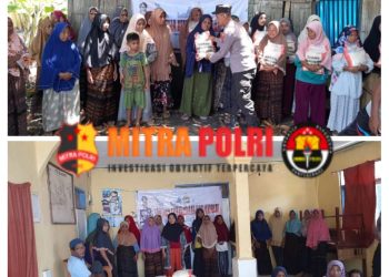Kegiatan Penyaluran Bantuan Kemanusian dari Kepala Kepolisian Republik Indonesia (Kapolri) Jendral Polisi, Drs. Listyo Sigit Prabowo, M.Si pada hari ke II tersebut diserahkan langsung oleh Kapolsek Pulau Ende, IPTU. KAMALUDIN, bersama Anggota Polsek Pulau Ende