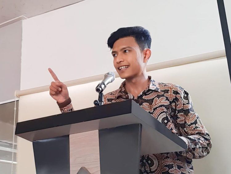 Ketua Umum Dewan Pimpinan Pemuda Cinta Aceh (DP PCA), Sulthan Alfaraby