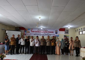Kapolres Dairi AKBP Wahyudi Rahman, SH, S.I.K,MM menerima kunjungan Tim Penelitian dan Pengembangan (Puslitbang) Polri melaksanakan Penelitian tentang Penelitian Tingkat Kepercayaan Masyarakat Terhadap Kinerja di Polres Dairi