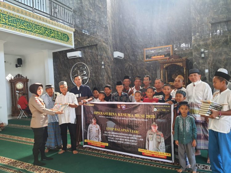 Direktorat Binmas Polda Sumsel melaksanakan Operasi Bina Kusuma Musi 2023 pembinaan dan penyuluhan (Binluh) di masyarakat