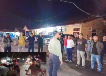 Sat Reskrim Polres Labuhanbatu melaksanakan patroli guna antisipasi kejahatan jalanan dan gangguan masyarakat