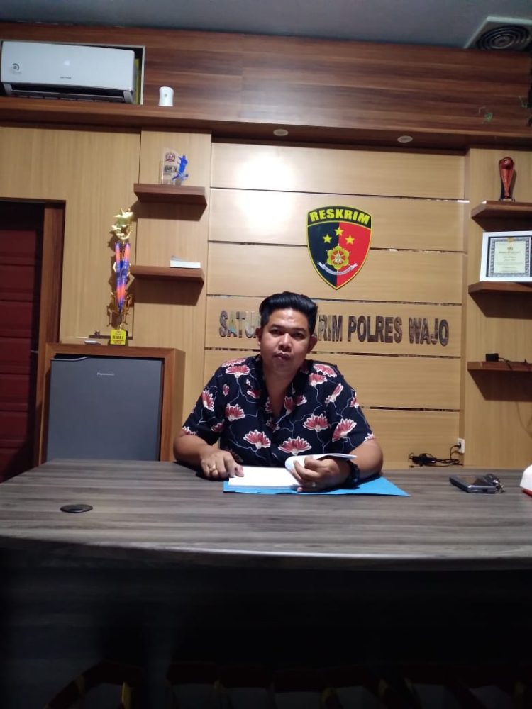 Kasat Reskrim Polres Wajo, AKP Theodorus Echeal Setiyawan