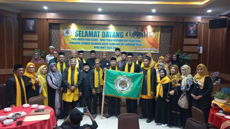 Lembaga Keluarga Besar Teuku dan Cut (KBTC) Samudera Pasai mengelar buka puasa serta santunan kepada Anak Yatim dan pengukuhan pengurus
