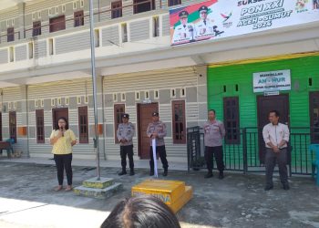 Polsek Kota Sidikalang melakukan sosialisasi kepada pada pelajar siswa / siswi SMA yang ada di Kecamatan Sidikalang