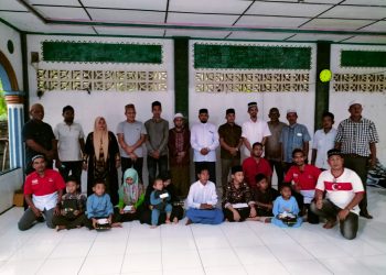 Persatuan Wartawan Repoblik Indonesia (PWRI) Kabupaten Aceh Utara adakan Menyantuni Anak yatim piatu di panti asuhan yayasan kesejahteraan terpadu, yang beralamat di gampong Keulile kecamatan Nibong