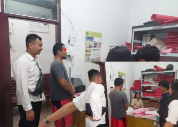 Satreskrim Polres Labuhanbatu melalui Unit Pidum melimpahkan 2 tersangka kasus pembakaran gudang sawit diareal kebun kelapa sawit milik korban Tasman Alias Akok di Dusun. Sei Lurus Desa Tanjung Mangedar Kec. Kualuh Hilir Kab. Labura. ke Kejaksaan Negeri Rantauprapat