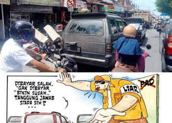 Juru parkir (jukir) dua wilayah kota kecamatan, Tanah jamboe Ayee, kede Panton labu dan kecamatan Dewantara di kede Krueng Geukueh serta di pusat kota kabupaten Aceh Utara, keude Lhoksukon, Jum'at (14/4/2023).