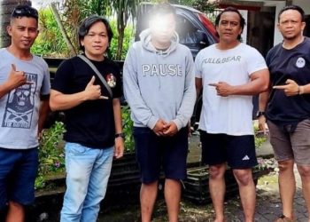 Polresta Manado dipimpin oleh Kanit Resmob Ipda Maria Rurupadang mengamankan Oknum Satpol PP Kota Manado berinisial berinisial PM (23) yang diduga menganiaya seorang perempuan berinisial N (23) viral di media sosial