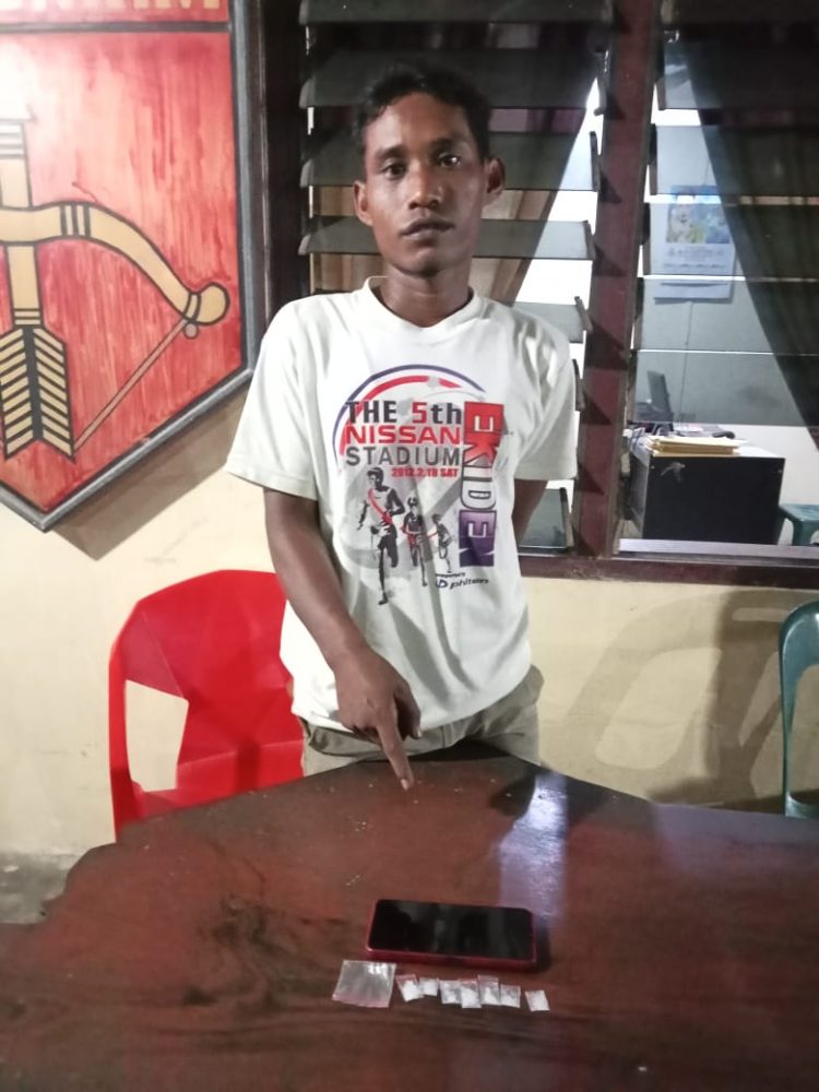 Pelaku CK (33) alias Jambrong yang merupakan warga HUTA VII Nagori Tempel Jaya Kecamatan Bosar Maligas Kabupaten Simalungun