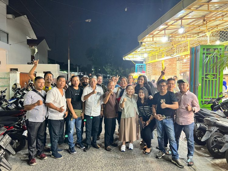 Tim IME Witel Sumut manfaatkan momen Ramadan untuk menggelar gathering sekaligus sharing santai di Café Pelangi, Pematang Siantar, Senin (17/4/2023)