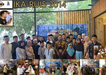 Ikatan Alumni Ruhul Islam (IKA-RUIS) tahun 2014 menggelar acara buka puasa bersama (bukber) dan santunan anak yatim di Cafee Oneda simpang Rangkaya Aceh Utara