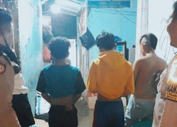 Personel Polsek Jajaran Polresta Manado gencar lakukan patroli Sibulan (sikat Pemabuk Jalanan), Selasa (18/4/2023) malam