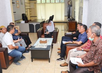 Wali Kota Pematang Siantar dr Susanti Dewayani SpA, dalam rapat pematangan persiapan kegiatan HUT ke-152 Kota Pematang Siantar, di rumah dinas wali kota, Jalan MH Sitorus, Kamis (20/04/2023).