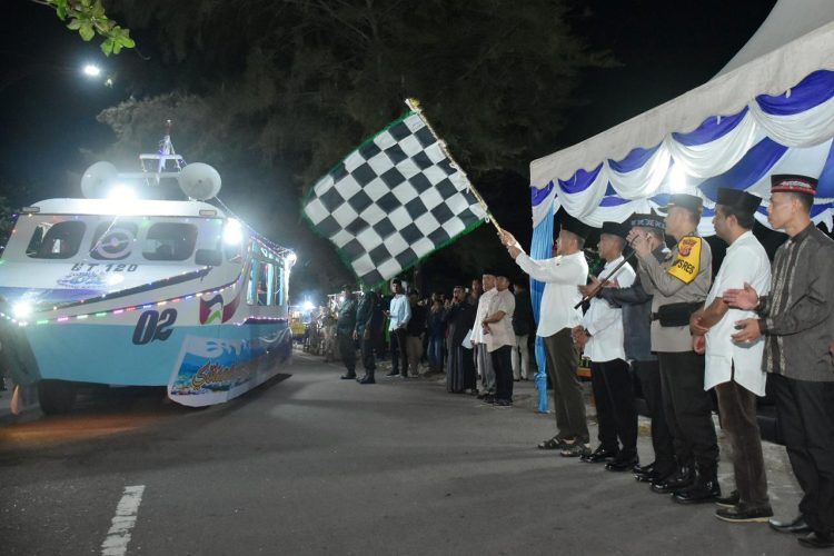 Pemerintah Kota Sabang laksanakan pawai takbiran sambut hari raya Idul Fitri 1444 H tahun 2023 di kawasan wisata Sabang Fair