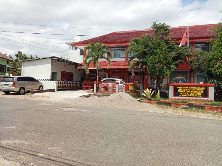 Rumah Tahanan Negara (RUTAN) Kelas IIB Kota Agung Kabupaten Tanggamus Provinsi Lampung