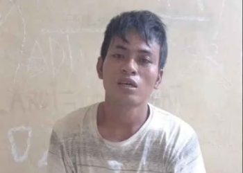 Pelaku Basri Alias Abbas berhasil ditangkap dan sejumlah barang bukti
