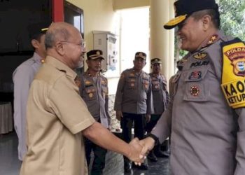 Kapolda Sulsel saat Mengunjungi Mapolres Jeneponto
