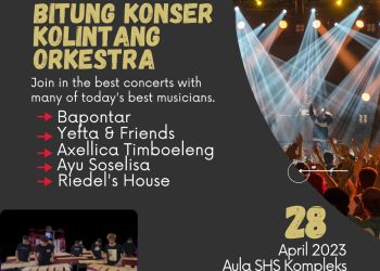Pemanasan Menuju BITUNG KONSER KOLINTANG ORKESTRA, merupakan hasil kerja malendong sumber daya bermusik kota Bitung, dari komunitas seperti Bapontar, PINKAN, PAPPRI Bitung, Ridels House, ASKOMIK, Prima Viesta, Minahasa Culture Shock, Kerukunan Keluarga Kawanua (KKK) di Jakarta dan disponsori oleh Bank SulutGo