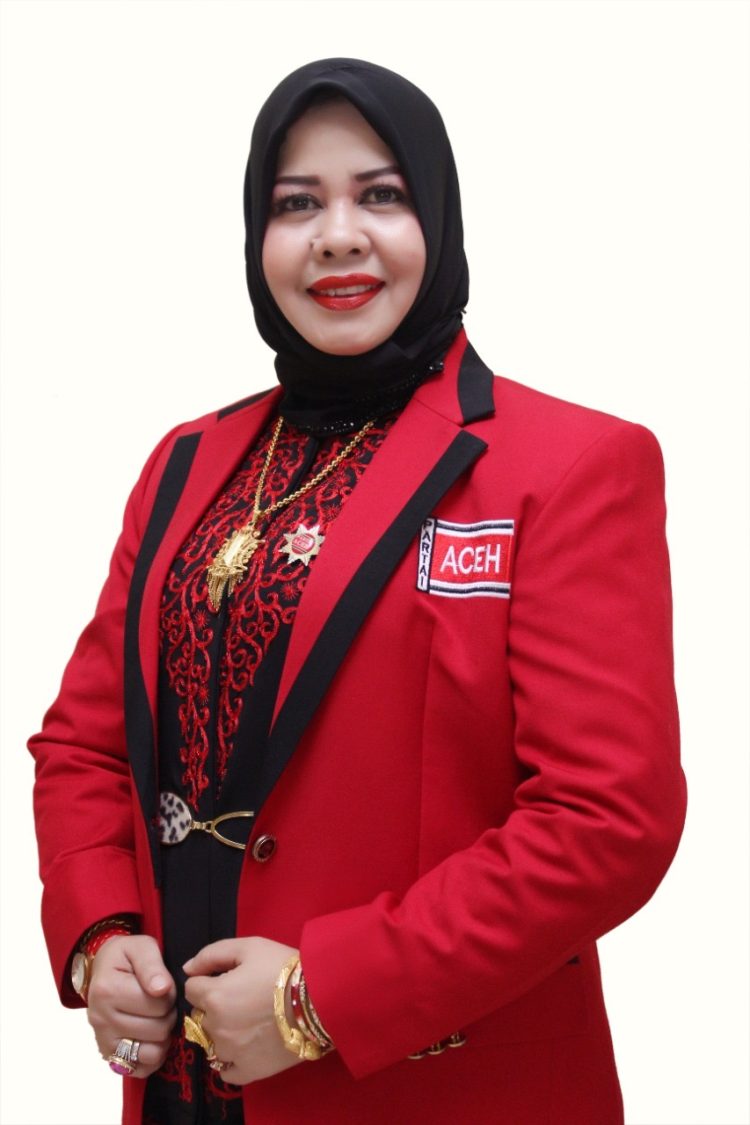 Plt Ketua Partai Aceh Nagan Raya Dr. Hj.Mariati MR, M.Si