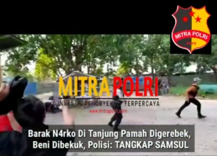Kasat Reskrim Polrestabes Medan, Kompol Teuku Fathir Mustafa bersama anak buahnya kembali menggerebek barak narkoba di Dusun Tanjung Pamah, Desa Namo Rube Julu, Kecamatan Kutalimbaru,