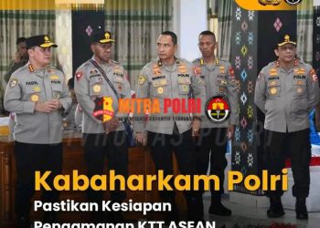 Kabaharkam Polri tiba di Labuan Bajo, Kabupaten Manggarai Barat, Nusa Tenggara Timur (NTT), Komjen Pol. Dr. Muhammad Fadil Imran, M.Si langsung mengecek kesiapan pengamanan Kegiatan KTT Asean ke-42