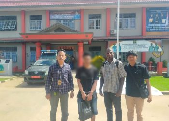 Kegiatan penyerahan tersangka dan barang bukti, berdasarkan Laporan Polisi Nomor : LP-A / 01 / I / 2023 / Papua / Res bodi/ tanggal 1 Januari 2023