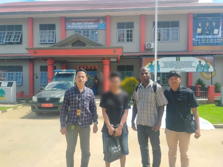 Kegiatan penyerahan tersangka dan barang bukti, berdasarkan Laporan Polisi Nomor : LP-A / 01 / I / 2023 / Papua / Res bodi/ tanggal 1 Januari 2023