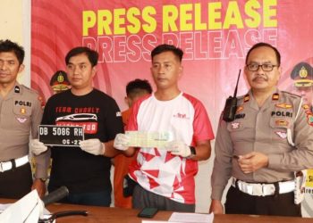 Polresta Manado Lakukan Press Release Dugaan Tindak Pidana Kecelakaan Lalu Lintas Yang Mengakibatkan Polresta Manado melalui Tim RORT berhasil mengungkap kasus tabrak lari yang menewaskan seorang lansia