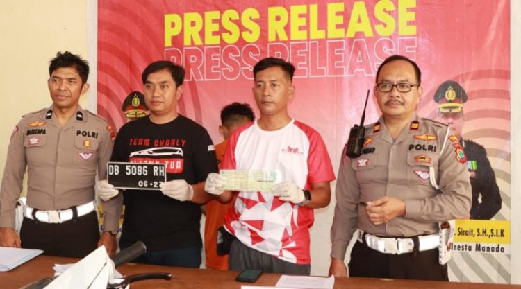 Polresta Manado Lakukan Press Release Dugaan Tindak Pidana Kecelakaan Lalu Lintas Yang Mengakibatkan Polresta Manado melalui Tim RORT berhasil mengungkap kasus tabrak lari yang menewaskan seorang lansia