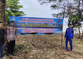 Sat Polairud Polres Bangka Barat tetap aktif menghimbau kepada masyarakat khususnya para nelayan untuk sama-sama menjaga perairan tembelok dan keranggan agar tidak ada lagi penambangan illegal di wilayah tersebut. Minggu (07/05/2023)