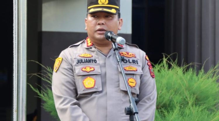 Kepala Kepolisan Resor Kota Manado (Kapolresta) Manado Kombes Pol Julianto Sirait, S.H.,S.I.K