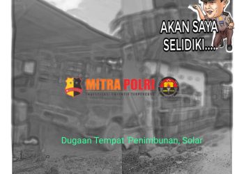 Dugaan penimbunan minyak solar di Desa Simalinyang, Kecamatan Kampar Kiri Tengah, Kabupaten Kampar