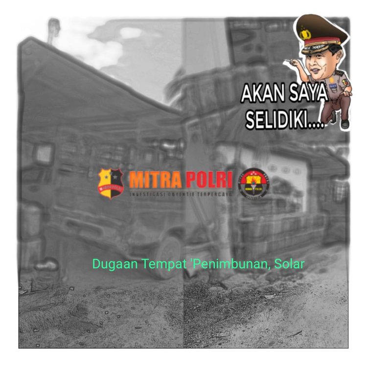 Dugaan penimbunan minyak solar di Desa Simalinyang, Kecamatan Kampar Kiri Tengah, Kabupaten Kampar