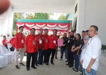 Komisi Pemilihan umum Kab Dairi Pada hari Minggu ,14 Mei 2023 menerima Pengajuan Bakal Calon Anggota DPRD Kabupaten Dairi dari Partai Politik Partai Solidaritas Indonesia Kabupaten Dairi