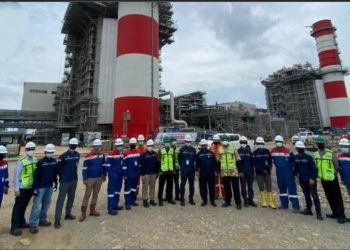 Proyek PLTGU Jawa-1 yang terletak di Desa Cilamaya, Kabupaten Kerawang Jawa Barat, dengan total investasi USD 1,75 miliar atau setara mendekati Rp 28 triliun yang awalnya akan dijadikan model pembangkit dengan energi bersih yang paling efisien oleh PLN dengan harga tarif listriknya USD 5,336 sen per KWH adalah pembangkit listrik terintegrasi paling besar di Asia Tenggara