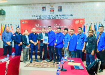 Partai Soliditas Independen Rakyat Aceh (SIRA) Kabupaten Aceh Utara mendaftarkan bakal calon legislatif (Bacaleg) ke Komisi Independen Pemilihan (KIP) Kabupaten setempat