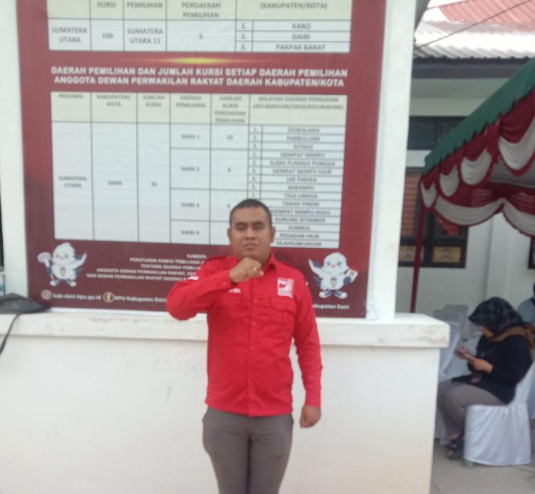 Pemuda Milineal Dairi, Satria Gunawan Sembiring