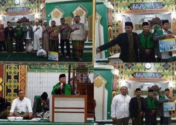 Sholat Subuh Keliling Polres Labuhanbatu dihadiri oleh Kasat Intel, AKP FADLUN AL FITRI, S. S, Kasat Binmas, AKP A. RAHMAN MANURUNG, SH, Kasi Humas Polres Labuhanbatu, IPTU ARWIN, SH turut hadir juga Drs. H.M. SAMIN PANE,MA. (Ustadz Sampan), Ketua Rumah sahabat Da’i Sumut Ustadz DODI MAHENDRA,S.Hi, Pengurus BKM Masjid Baitul Muhsinin dan Jemaah Masjid Baitul Muhsinin