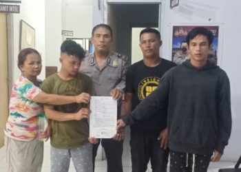 Personel Polresta Manado lakukan mediasi terkait masalah kesalahpahaman antar warga binaan hingga pada Minggu (14/5/2023)